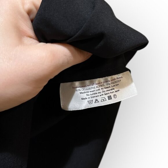 MM Lafleur Black Blouse Didion Women's Work Wear - Picture 4 of 4